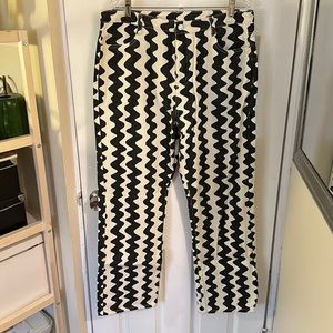Cider Wavy Retro Straight Leg Trousers NWT Size XXL